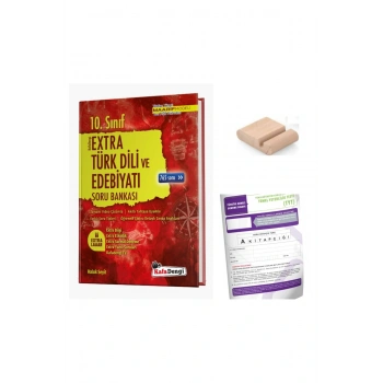10. Sınıf Edebiyat Extra Soru Bankası - YENİ MÜFREDAT+Telefon Tutucu+Deneme