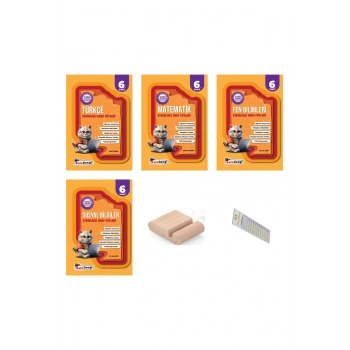 6.Sınıf TÜM DERSLER SETİ Etkinlikli Ders Föyü 2026 YENİ MÜFREDAT+Telefon Tutucu+Çözüm Ayracı