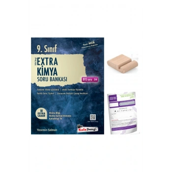 9. Sınıf Kimya Extra Soru Bankası - YENİ MÜFREDAT+Telefon Tutucu+Deneme
