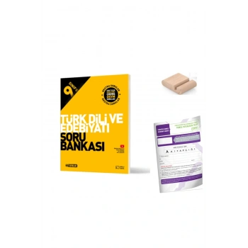 9.Sınıf Edebiyat Soru Bankası 2025-2026+ Deneme+Telefon Tutucu