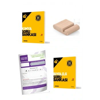 9.Sınıf Kimya Biyoloji Soru Bankası 2025-2026+Deneme+Telefon Tutucu