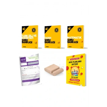 9.Sınıf Edebiyat Matematik Tarih Soru Bankası 2025-2026+Plan Deft+Deneme+Telefon Tutucu