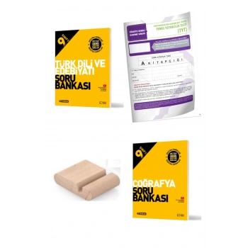 9.Sınıf Coğrafya Edebiyat Soru Bankası 2025-2026+Deneme+Telefon Tutucu