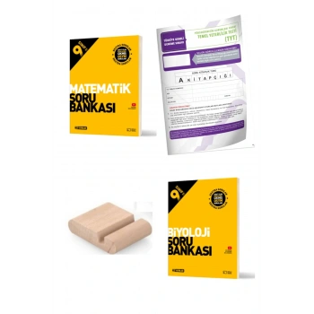 9.Sınıf Biyoloji Matematik Soru Bankası 2025-2026+Deneme+Telefon Tutucu
