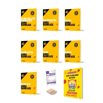 9.Sınıf Tüm Dersler Soru Bankası Seti 2025-2026+Deneme+Plan Defteri+Telefon Tutucu