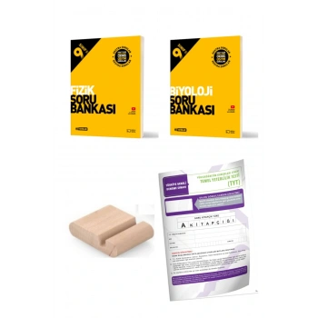 9.Sınıf Biyoloji Fizik Soru Bankası 2025-2026+Deneme+Telefon Tutucu