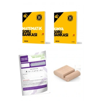 9.Sınıf Matematik Kimya Soru Bankası 2025-2026+Deneme+Telefon Tutucu