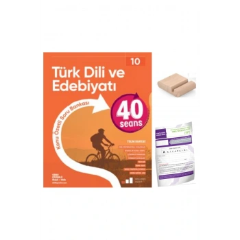 10.Sınıf 40 SEANS Edebiyat Konu Özt. Soru Bankası YENİ MÜFREDAT+Deneme+Telefon Tutucu