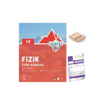 10.Sınıf ICEBERG Fizik Soru Bankası YENİ MÜFREDAT+Deneme+Telefon Tutucu