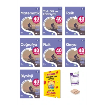 9.Sınıf 40 SEANS TÜM DERSLER Konu Özt. Soru Bankası YENİ MÜFREDAT+Deneme+Telefon Tutucu+Plan Defteri