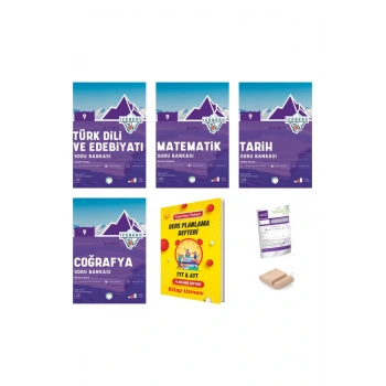 9.Sınıf ICEBERG EŞİT AĞIRLIK Soru Bankası YENİ MÜFR+Plan Defteri+Deneme+Telefon Tutucu