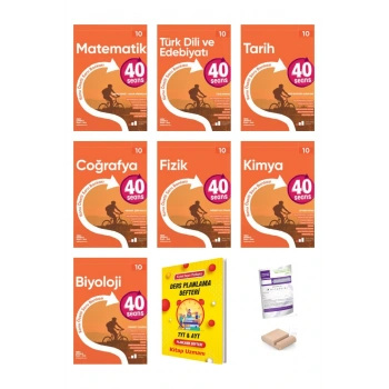 10.Sınıf 40 SEANS TÜM DERSLER Konu Özt. Soru Bankası YENİ MÜFREDAT+Deneme+Telefon Tutucu+Plan Deft