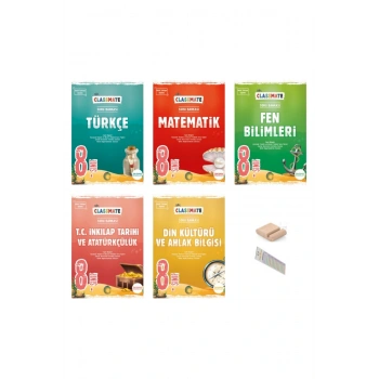 8.Sınıf Classmate TÜM DERSLER Soru Bankası 2026 LGS +Telf Tutucu+Çözüm Ayracı