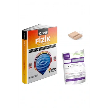 10.Sınıf Fizik Soru Bankası YENİ MÜFREDAT+Telefon Tutucu+Deneme