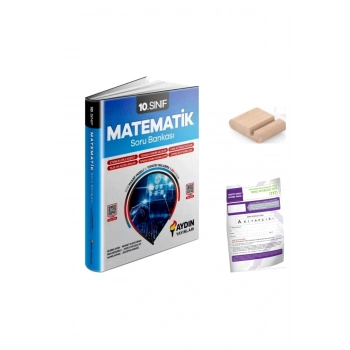 10.Sınıf Matematik Soru Bankası YENİ MÜFREDAT+Telefon Tutucu+Deneme