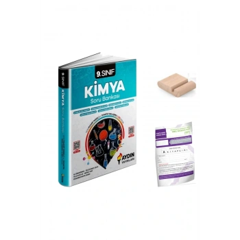 9.Sınıf Kimya Soru Bankası YENİ MÜFREDAT+Telefon Tutucu+Deneme