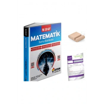 9.Sınıf Matematik Soru Bankası YENİ MÜFREDAT+Telefon Tutucu+Deneme