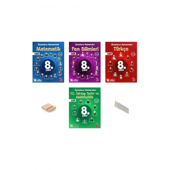 8. Sınıf Üstatların Kaleminden Tüm Dersler ( Yıllık 16 Süreç Değerlendirme )2026 LGS +Telefon Tutucu