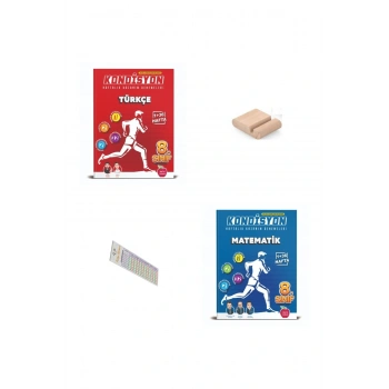 8.Sınıf KONDİSYON Haftalık Türkçe Matematik Kazanım Denemeleri 2026 LGS +Telefon Tutucu+Çözüm Ayracı