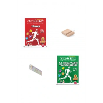 8.Sınıf KONDİSYON Haftalık İnkilap Türkçe Kazanım Denemeleri 2026 LGS +Telefon Tutucu+Çözüm Ayracı