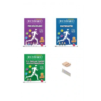 8.Sınıf KONDİSYON Haftalık Fen Bilgisi Matematik İnkilap Kazanım Denemeleri 2026 LGS Telefon Tutucu
