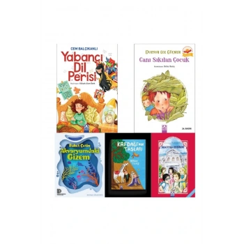 YABANCI DİL PERİSİ &CANI SIKILAN ÇOCUK &GEZGİN DEDEKTİF2 & AKVARYUMDAKİ GİZEM & KAF DAĞININ TAŞLARI