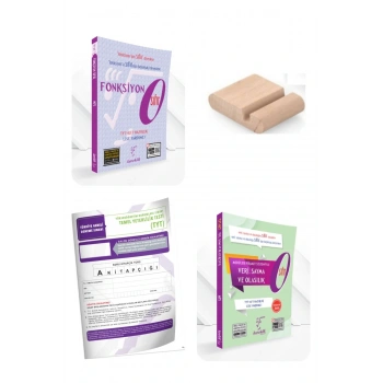 Fonksiyon SIFIR TYT 2026 Veri Sayma Ve Olasılık SIFIR +Telefon Tutucu+TYT Deneme