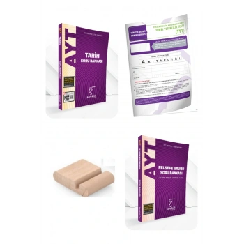 AYT Tarih Felsefe Soru Bankası AYT 2026+Telefon Tutucu +Deneme