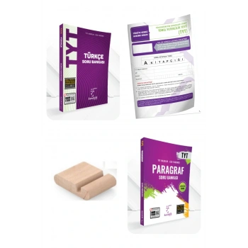 TYT Türkçe Paragraf Soru Bankası TYT 2026+Telefon Tutucu +Deneme