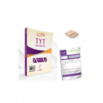 TYT 12 Li Deneme Seti +Telefon Tutucu+Deneme