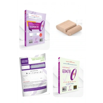 Geometri SIFIR Trigonometri SIFIR TYT 2026+Telefon Tutucu+TYT Deneme