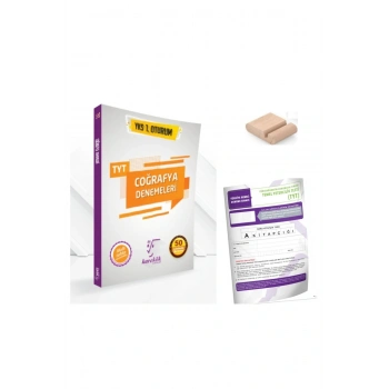 TYT Coğrafya Branş Denemeleri +Telefon Tutucu+Deneme