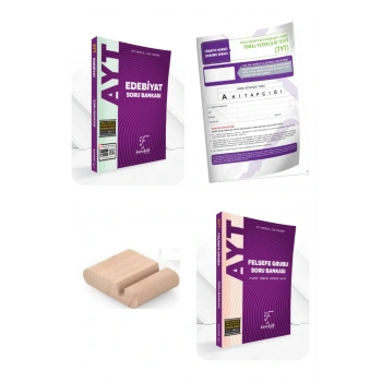 AYT Edebiyat Felsefe Soru Bankası AYT 2026+Telefon Tutucu +Deneme