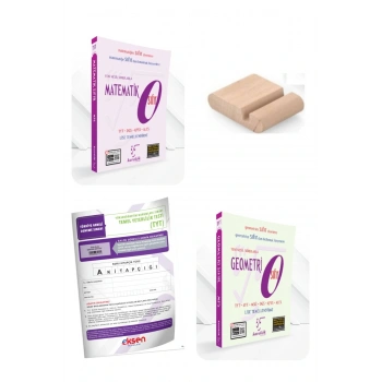 Matematik Geometri SIFIR TYT 2026+Telefon Tutucu+TYT Deneme