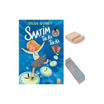 Saatim Tik Ka Tik Ka / Dilge Güney / 3. Sınıf / 8-9 Yaş Hikaye+Tablet Tutucu+Takip Ayracı