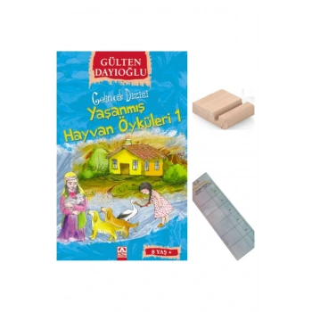 Yaşanmış Hayvan Öyküleri 1 / Gelincik Dizisi/Gülten Dayıoğlu/3. Sınıf/ 8-9 Yaş Hikaye+Tablet Tutucu