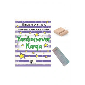 YArdımsever Karga / Arkadaşlık Öyküleri / 2. Sınıf / 6-7 Yaş Hikaye +Tablet Tutucu