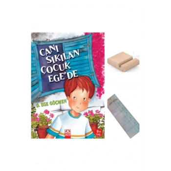 Canı Sıkılan Çocuk Egede / Dursun Ege Göçmen/ 3. Sınıf / 8-9 Yaş Hikaye+Tablet Tutucu+Takip Ayracı