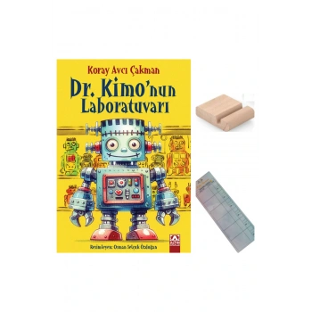 Dr. Kimonun Labaratuvarı / Koray Avcı Çakman / 5-6-7-8. Sınıf / 10-13 Yaş Hikaye +Tablet Tutucu