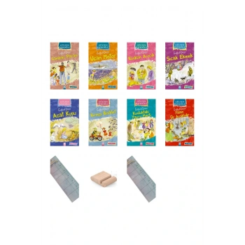 Gelincik Dizisi SET 2 / 8 Kitap / Gülten Dayıoğlu / 3. Sınıf / 8-9 Yaş Hikaye+Tablet Tutucu