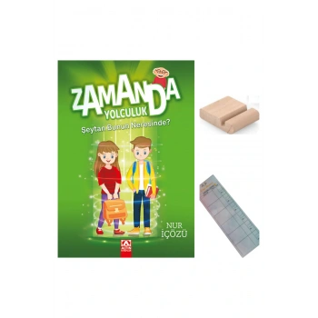 Zamanda Yolculuk -Şeytan Bunun Neresinde/ Nur İÇÖZÜ / /4. Sınıf / 9-10 Yaş Hikaye +Tablet Tutucu