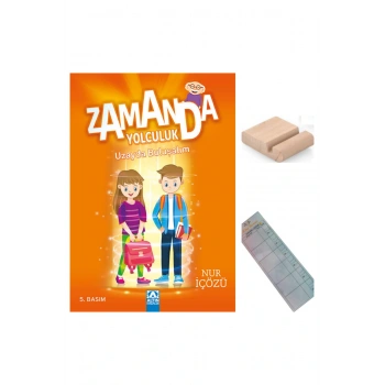 Zamanda Yolculuk -Uzayda Buluşalım / Nur İÇÖZÜ /4. Sınıf / 9-10 Yaş Hikaye +Tablet Tutucu