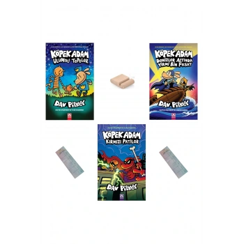 KÖPEK ADAM SET - 4 / ULUMALI TEPLER / DENİZLER ALTINDA 20BİN FESAT/ KIRMIZI PATİLER +Tablet Tutucu