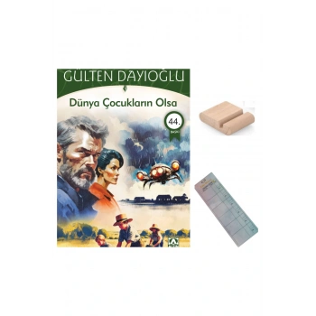 Dünya Çocukların Olsa / Gülten Dayıoğlu / 9-12 Yaş Hikaye / + Tablet Tutucu
