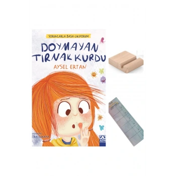 Doymayan Tırnak Kurdu / Aysel Ertan / 2. Sınıf / 6-7 Yaş Hikaye+Tablet Tutucu+Takip Ayracı
