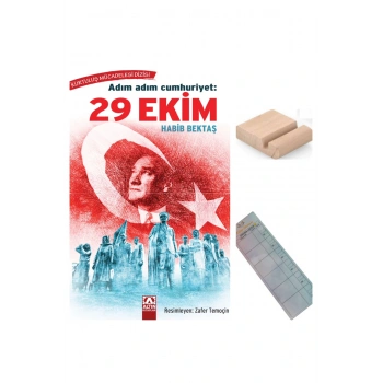 Adım Adım Cumhuriyet 29 Ekim/Kurtuluş Mücadelesi/Habib Bektaş/3. Sınıf /8-9 Yaş Hikaye+Tablet Tutcu