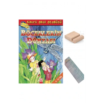 Sihirli Okul Otobüsü - Böceklerin Dünyası/Joanna C.&Bruce D/4. Sınıf 9-10 Yaş Hikaye+Tablet Tutucu