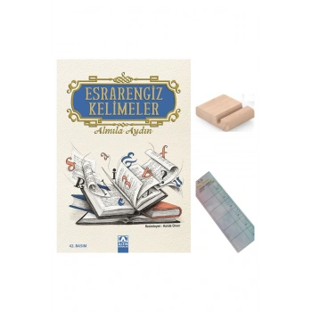 Esrarengiz Kelimeler / Almila AYDIN / 5-6-7-8. Sınıf Hikaye +Tablet Tutucu + Okuma Ayracı