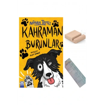 Kahraman Burunlar / Nihan Temiz / 3. Sınıf / 8-9 Yaş Hikaye+Tablet Tutucu+Takip Ayracı