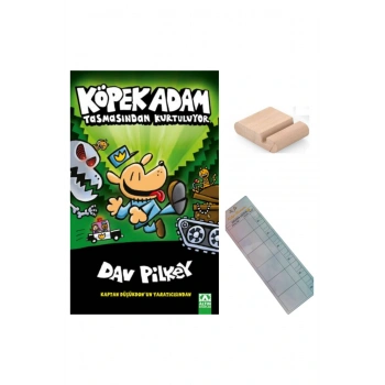 KÖPEK ADAM 2 - TASMASINDAN KURTULUYOR - 8-12 Yaş Hikaye / Çizgi Roman+ Tablet Tutucu+ Takip Ayracı